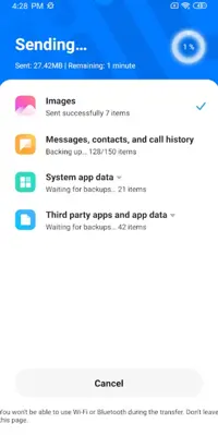 Mi Mover (Xiaomi) android App screenshot 1